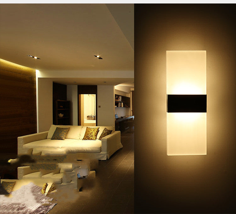 Indoor Sensing USB  Charging Wall Lamp
