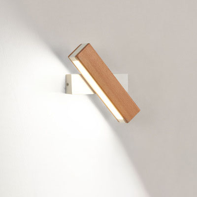 Wooden LED Wall Lamp Modern Adjustable Lighting Bar for Restaurants, Living Rooms, Porches, Wall Lamps, Corridors, and Home Decor