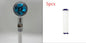 Shower Head Water Saving Flow 360 Degrees Rotating With Small Fan ABS Rain High Pressure Spray Nozzle Bathroom Accessories